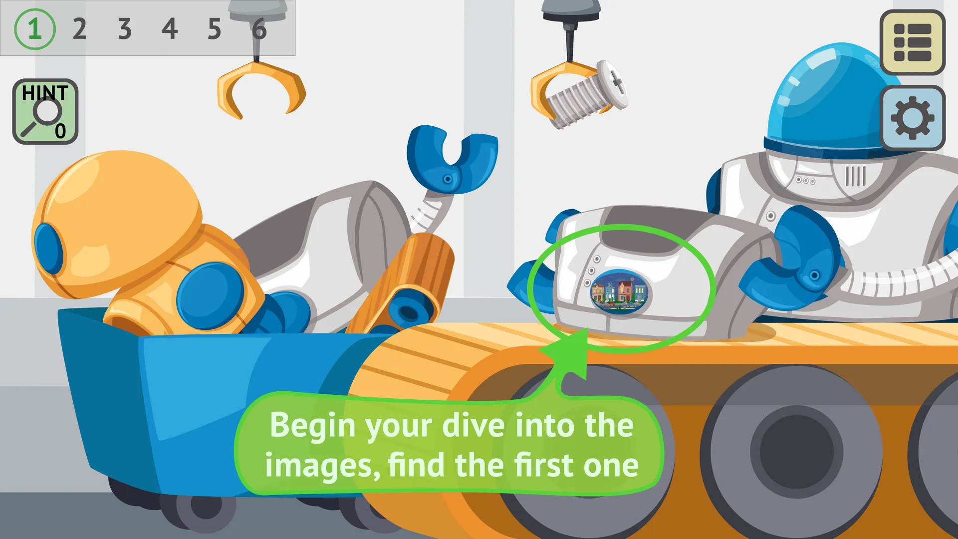 Zoom Diving: Picture Chain screenshot 1