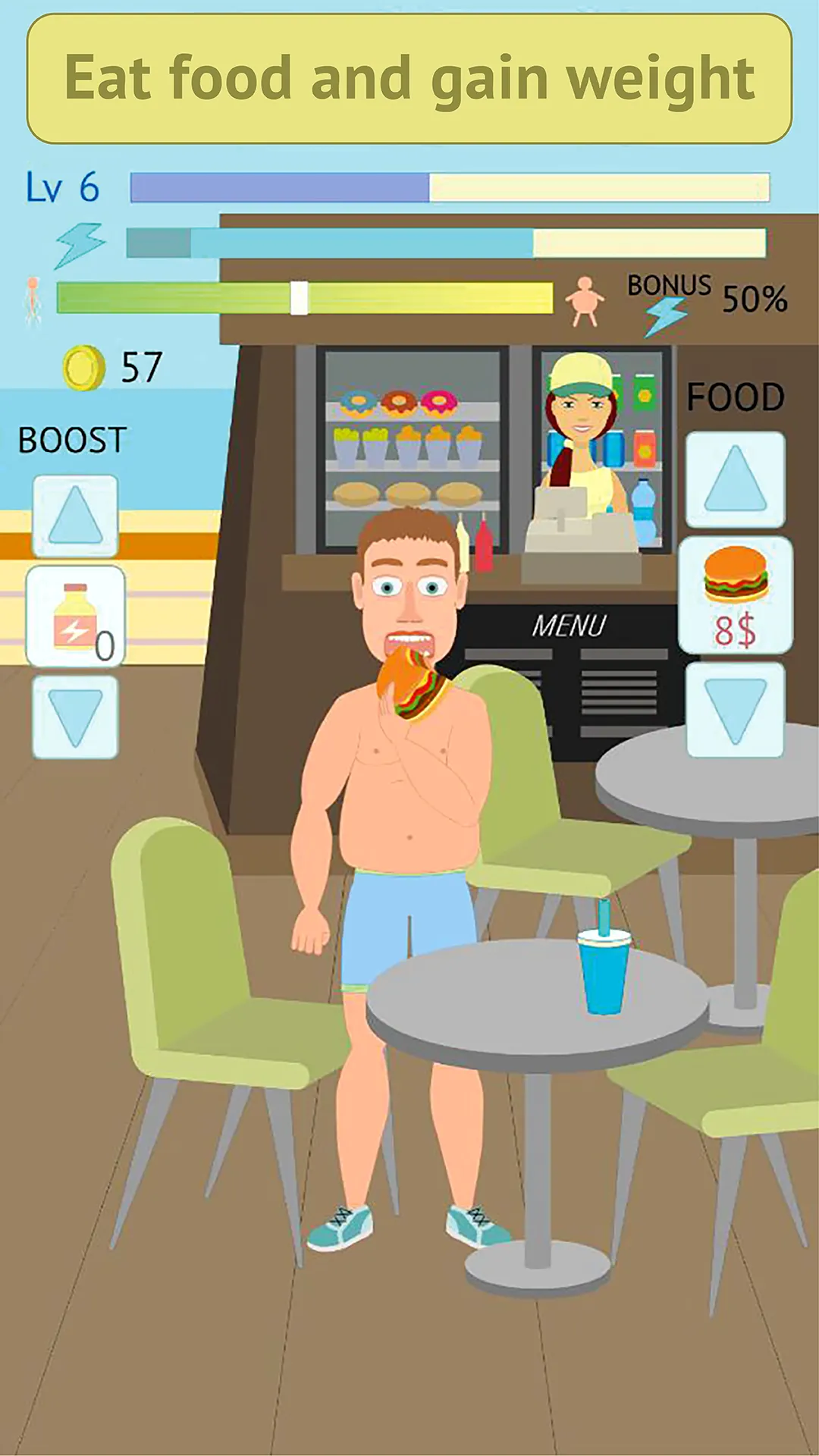 Eat and Run Clicker screenshot 1
