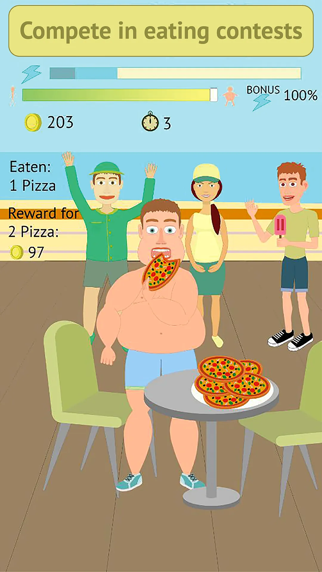 Eat and Run Clicker screenshot 3