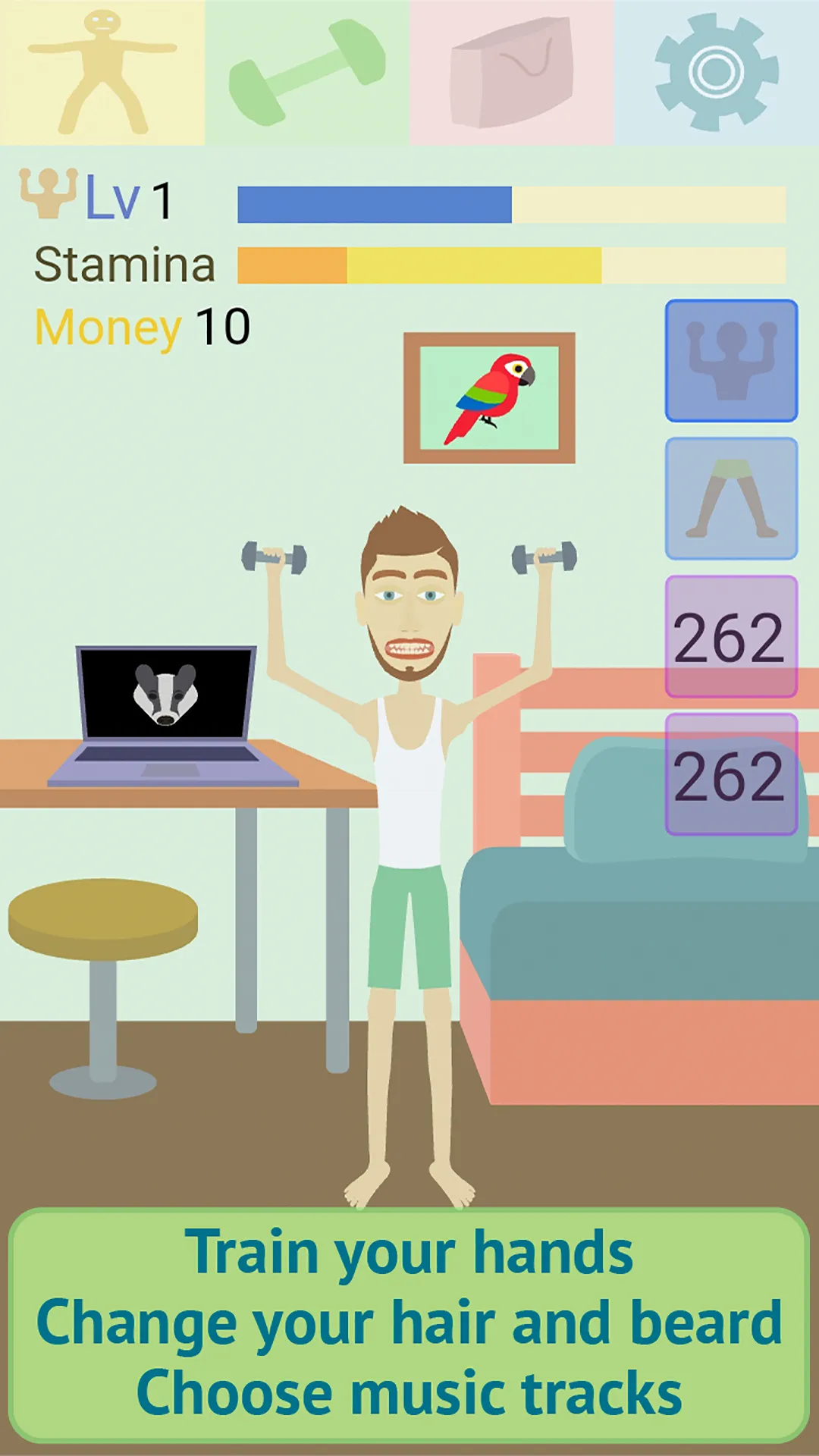 Muscle Clicker: Gym Game screenshot 1