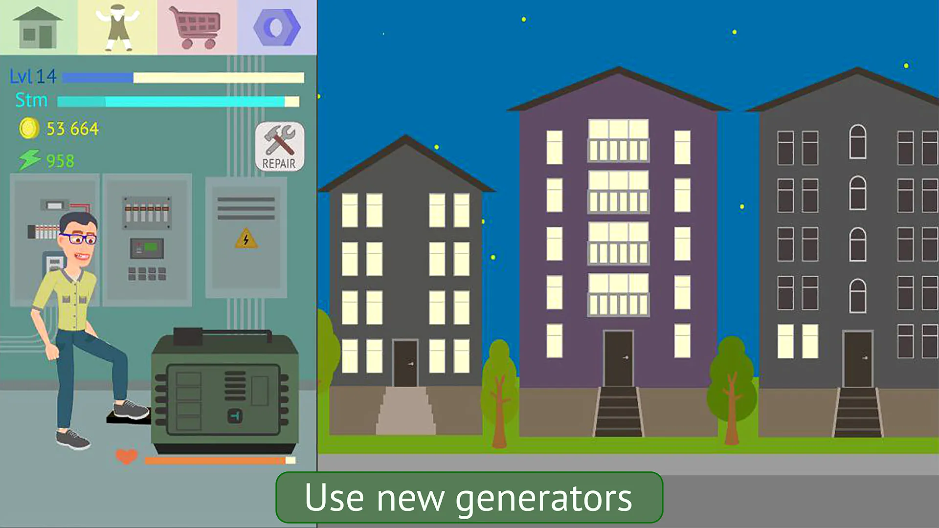 Energy Clicker: Light up world screenshot 4