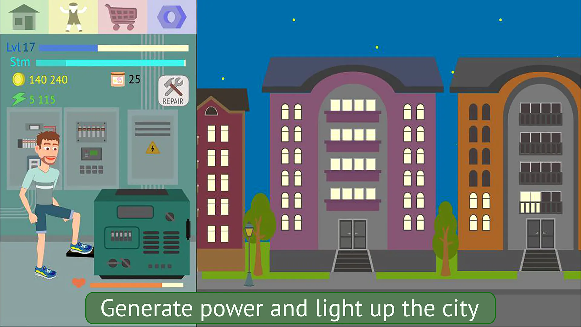 Energy Clicker: Light up world screenshot 5