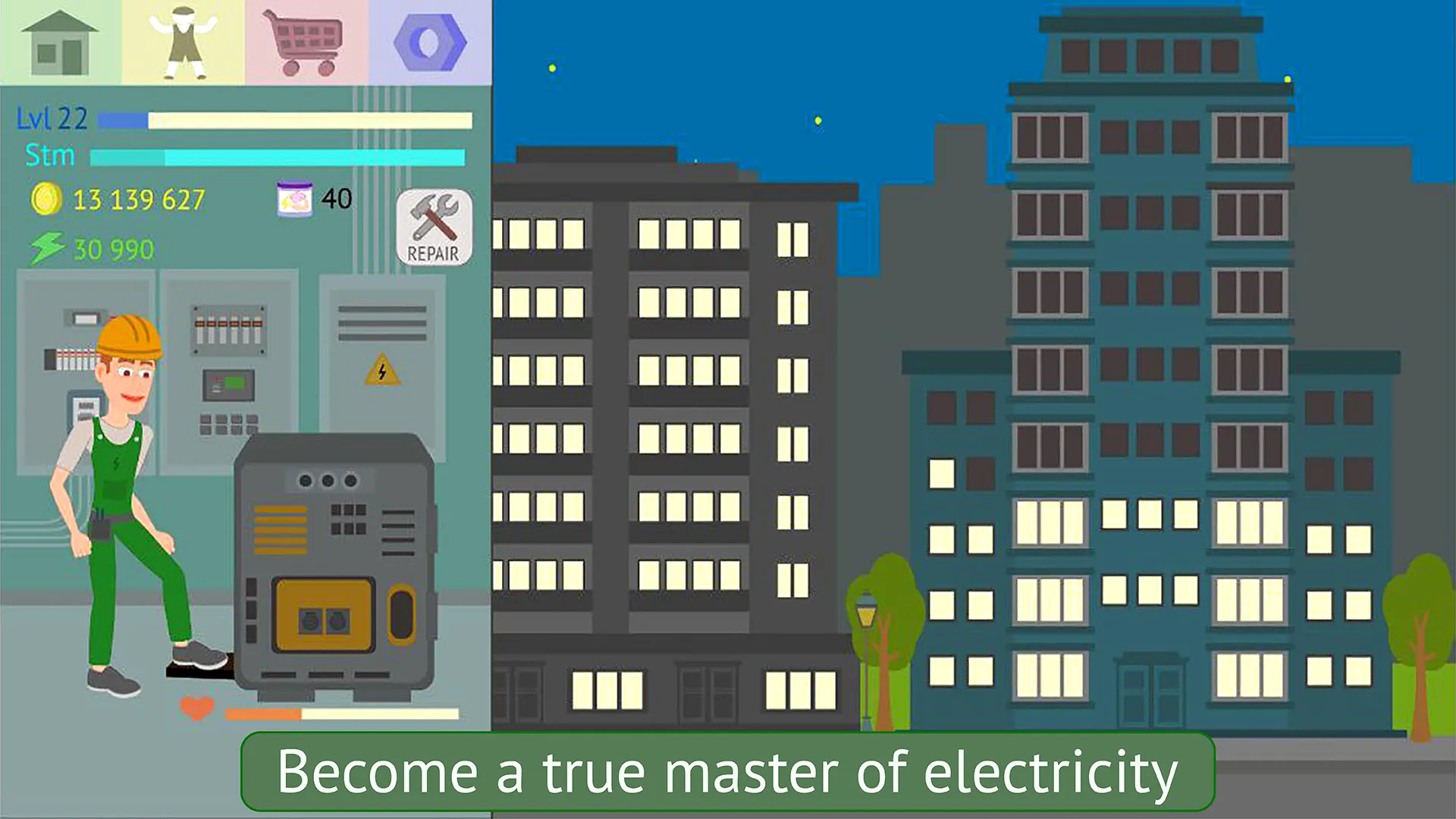 Energy Clicker: Light up world screenshot 6