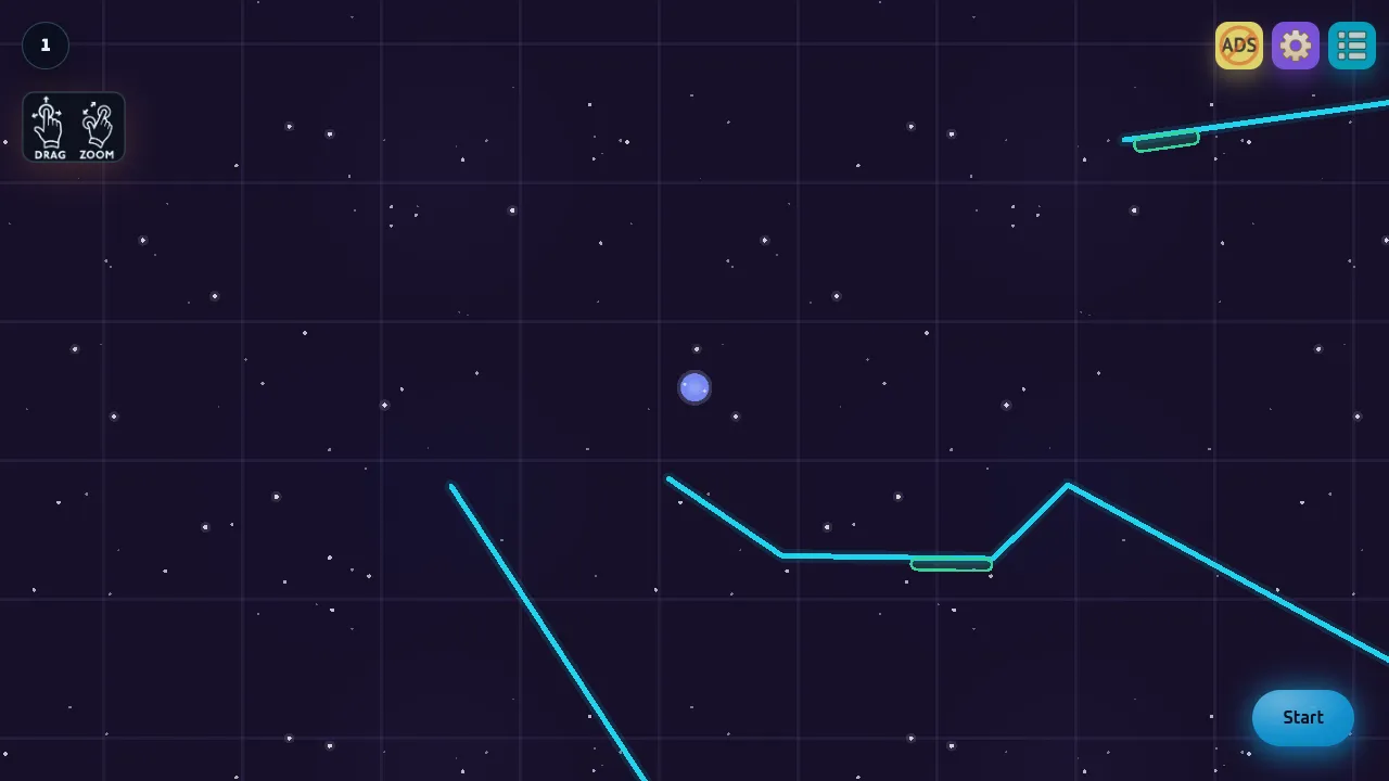 Ball Launch: Physics Puzzle screenshot 1