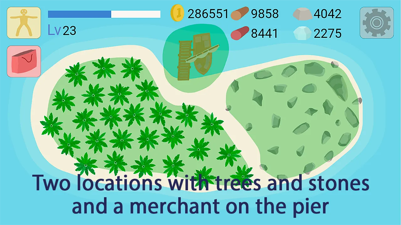 Mining Clicker: Ax and Hammer screenshot 1