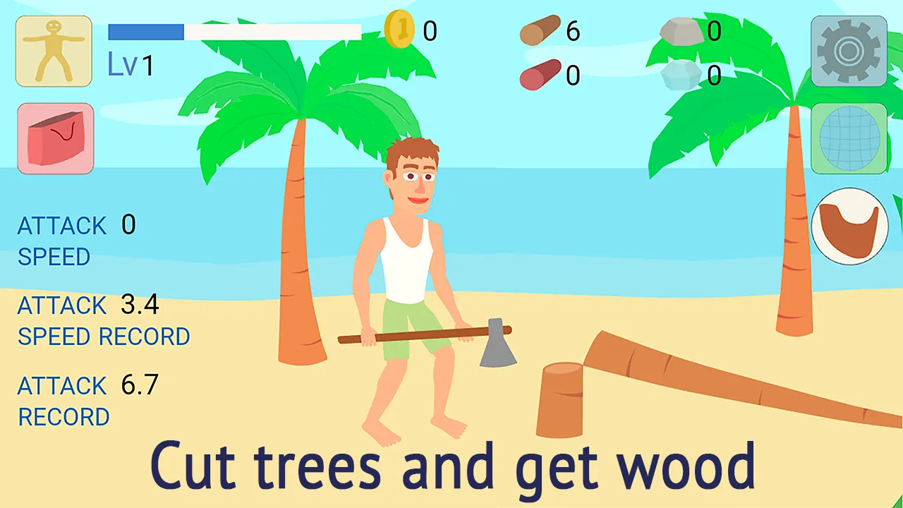 Mining Clicker: Ax and Hammer screenshot 2