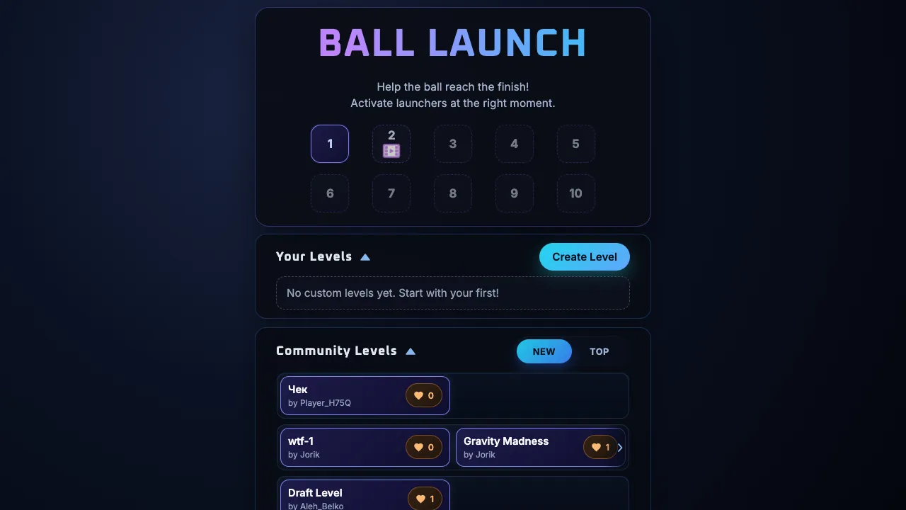 Ball Launch: Physics Puzzle screenshot 2