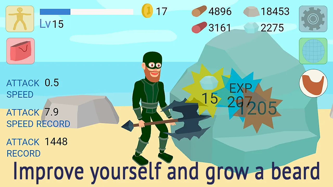 Mining Clicker: Ax and Hammer screenshot 5
